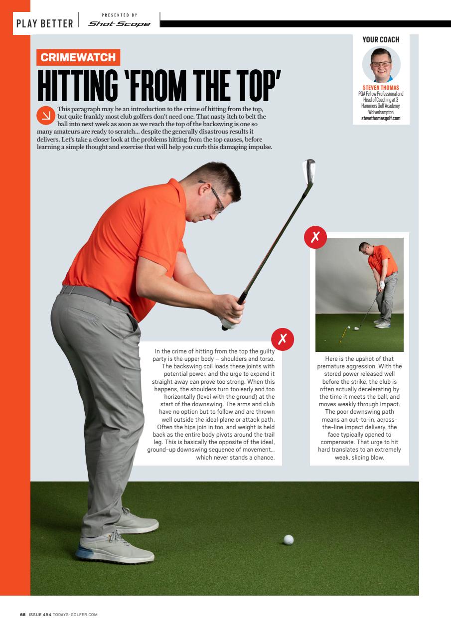 Today's Golfer Preview Pages