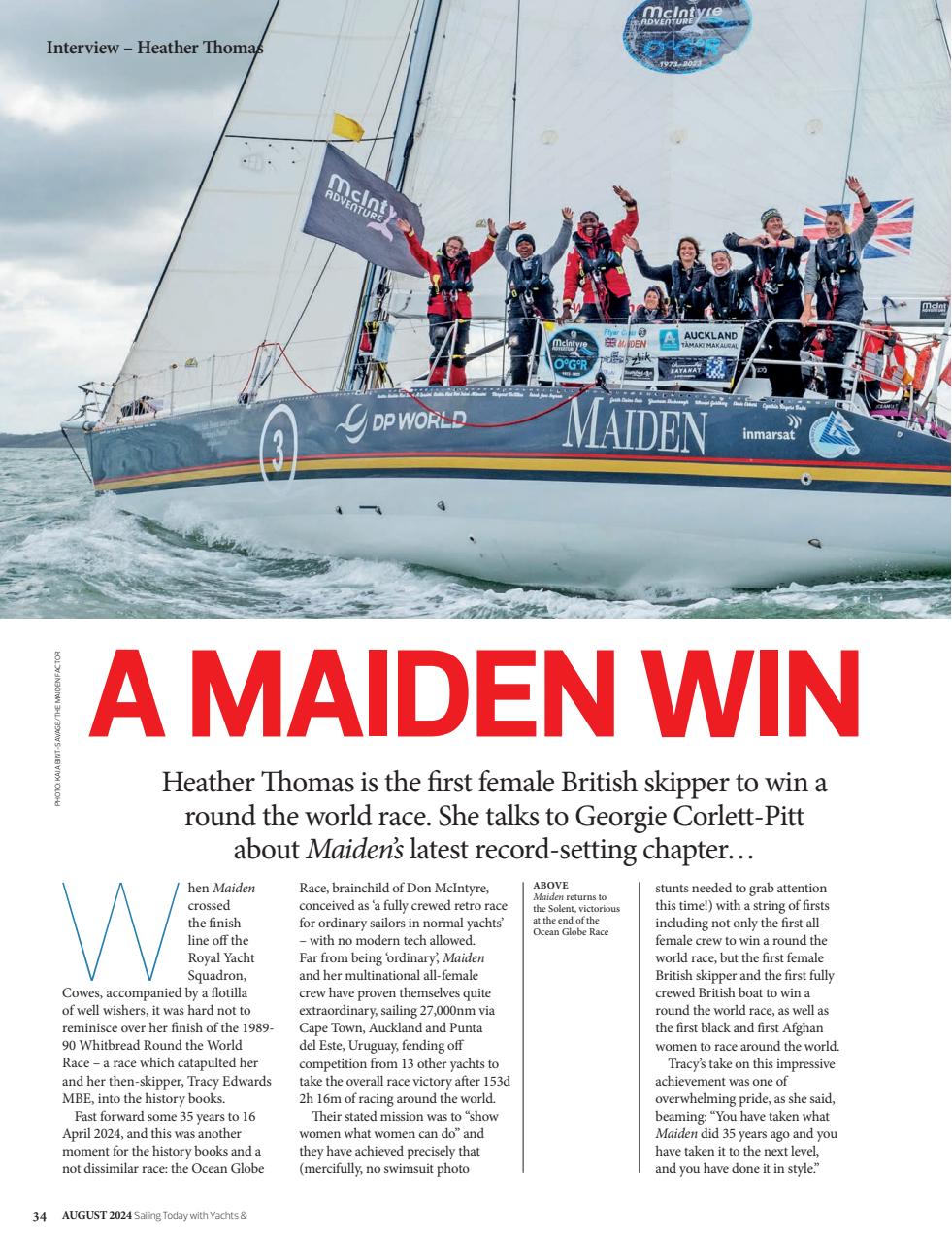 Yachts & Yachting Preview Pages