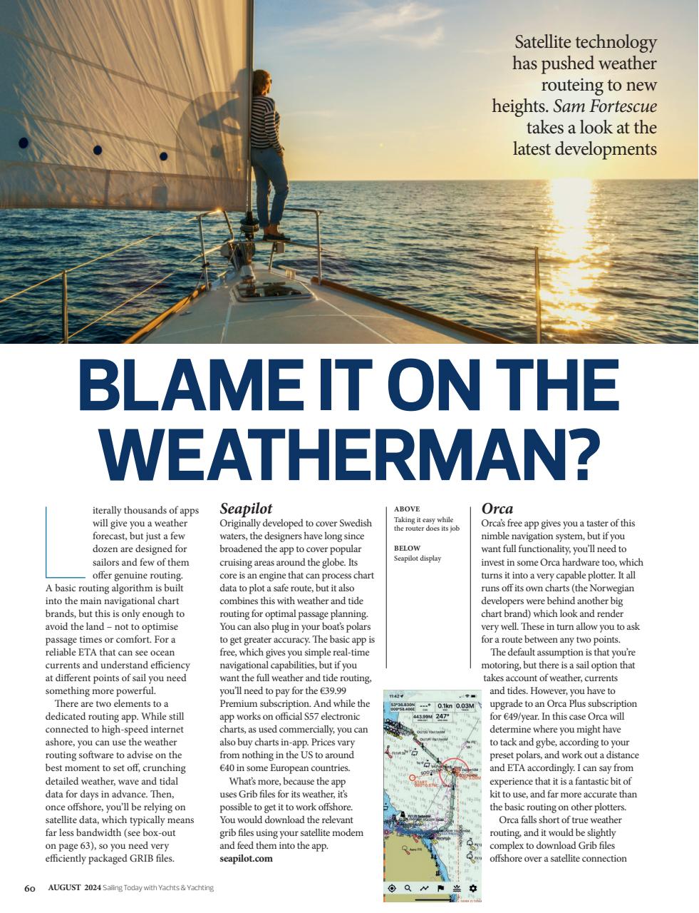 Yachts & Yachting Preview Pages