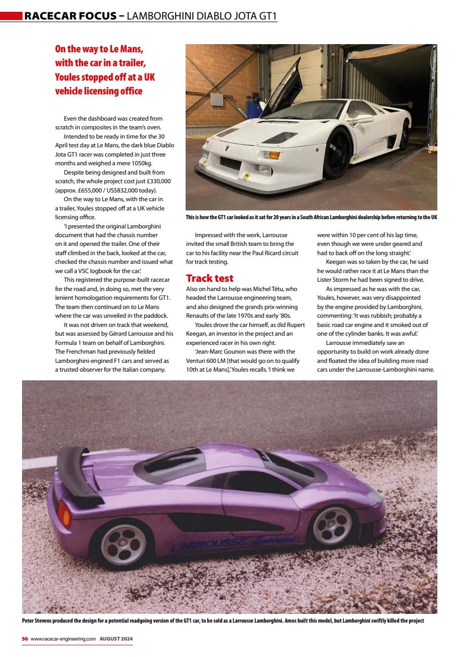 Racecar Engineering Preview Pages