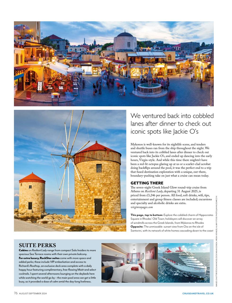 Cruise & Travel Preview Pages