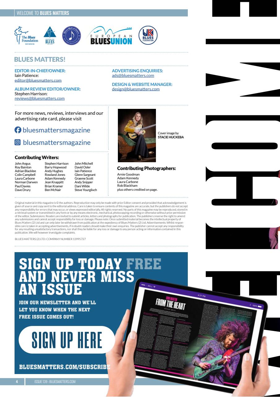 Blues Matters! Preview Pages