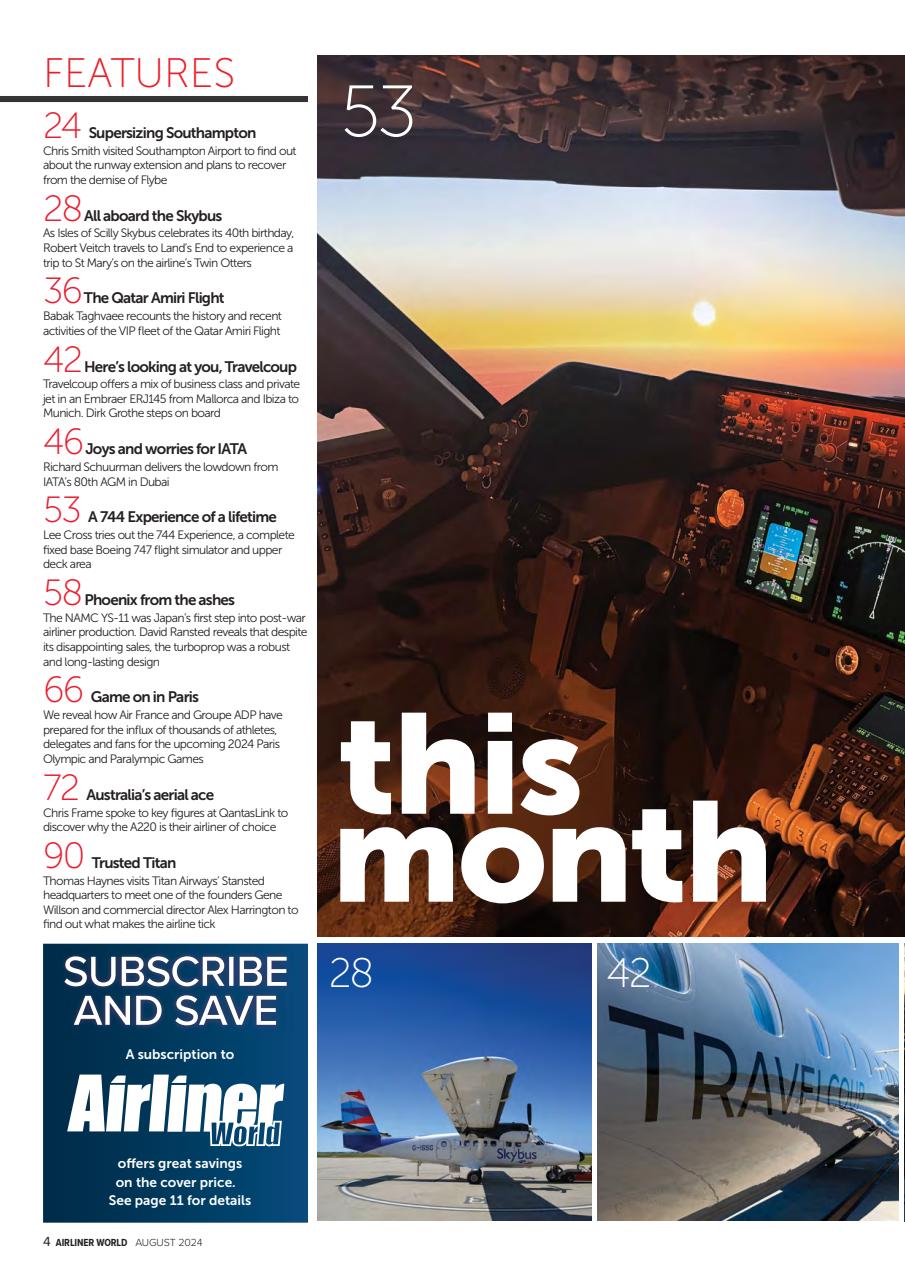 Airliner World Preview Pages