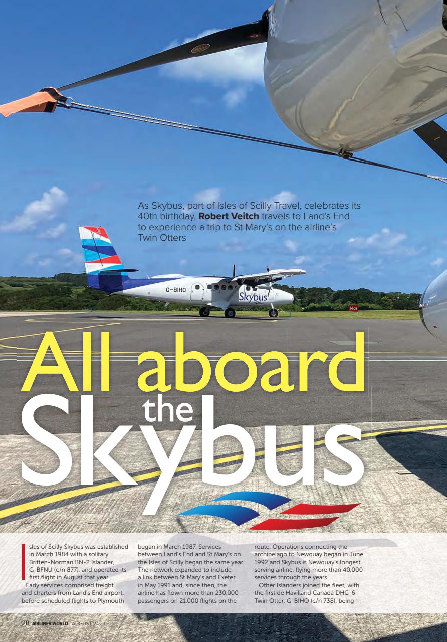 Airliner World Preview Pages