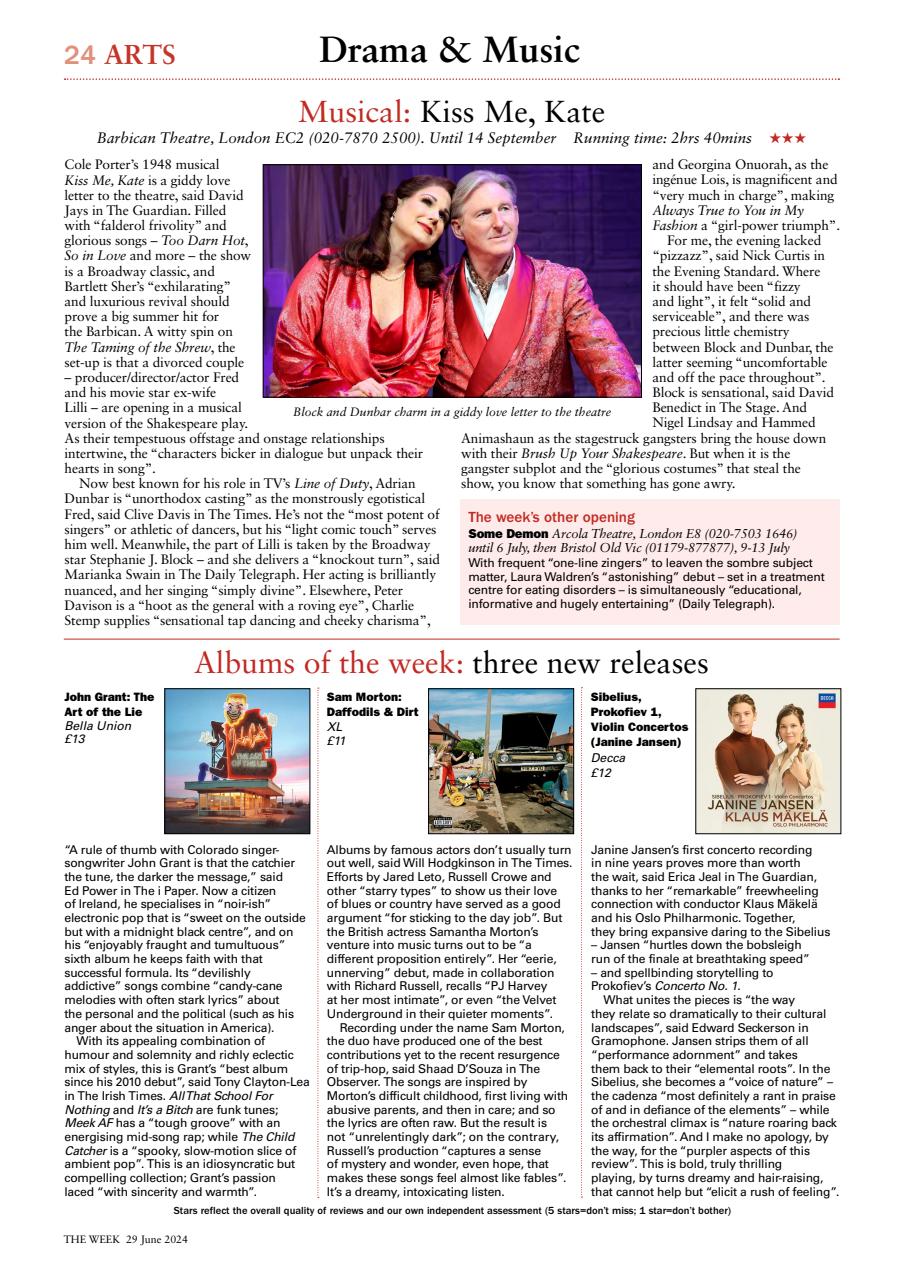 The Week Preview Pages