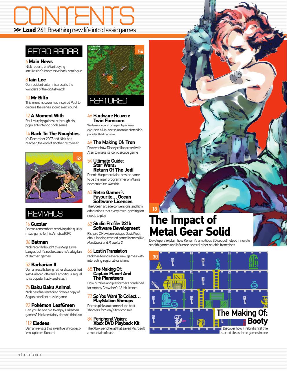 Retro Gamer Preview Pages