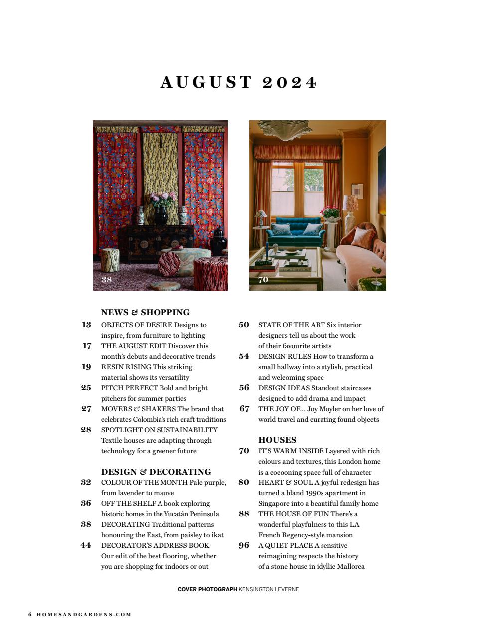 Homes & Gardens Preview Pages