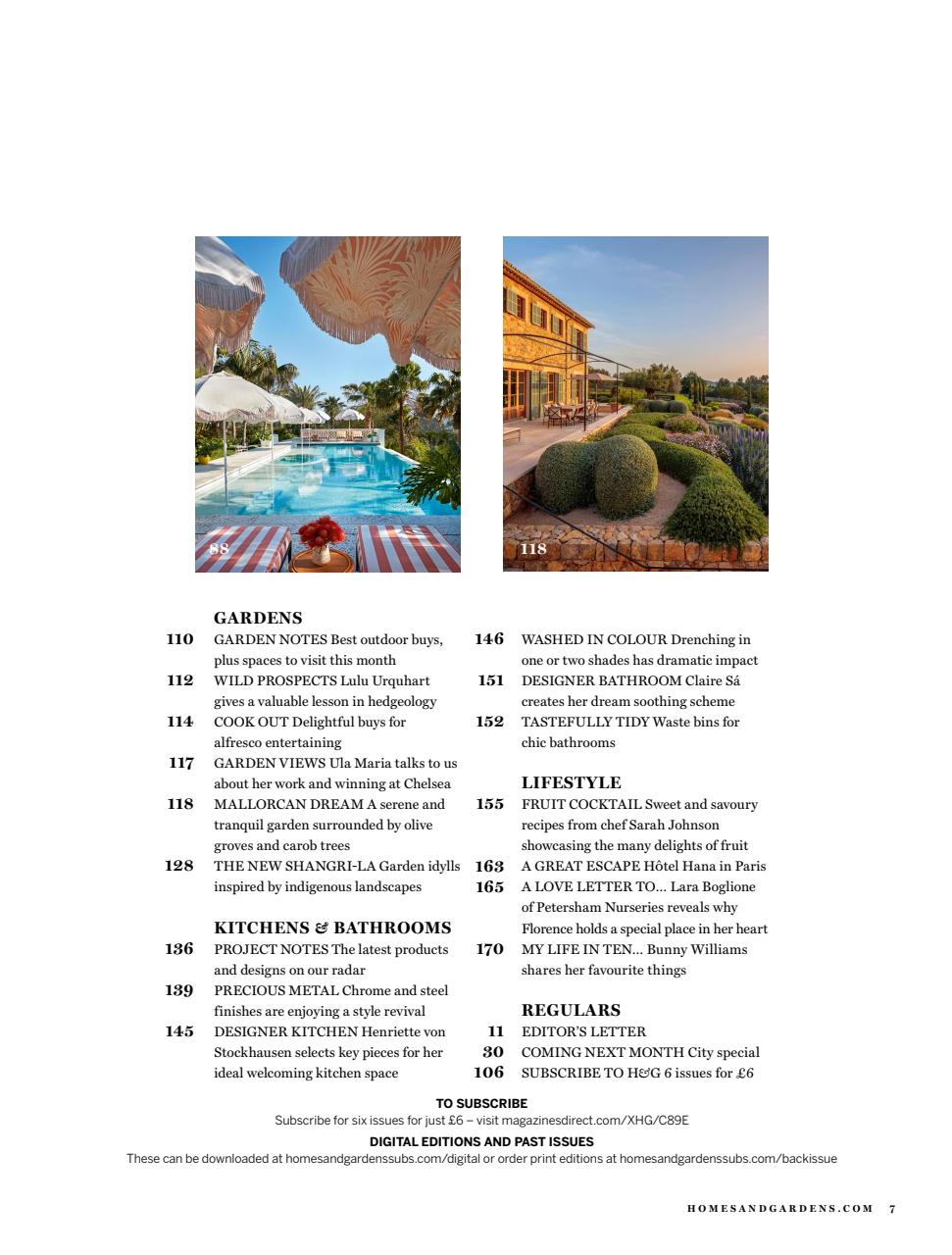 Homes & Gardens Preview Pages