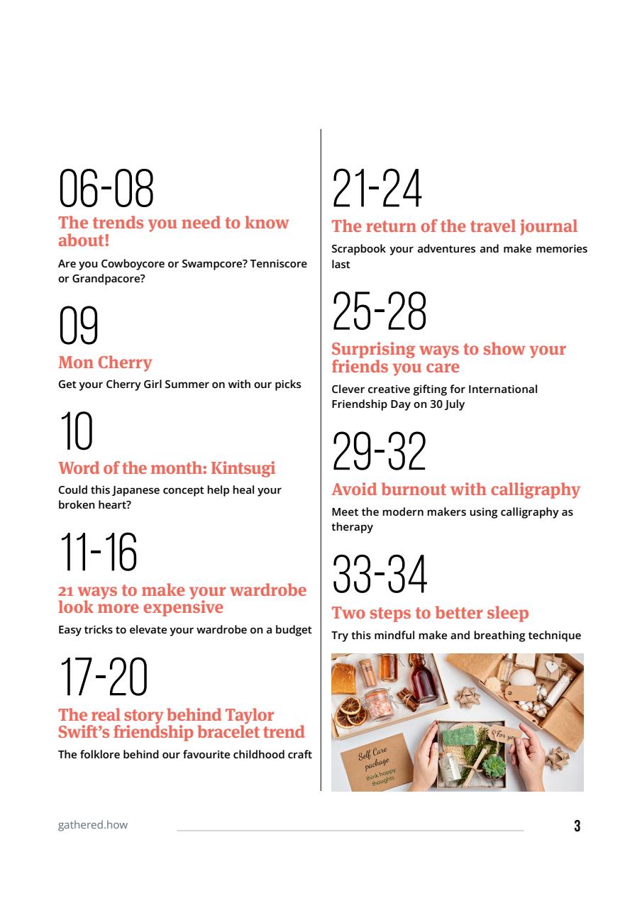 Gathered Preview Pages