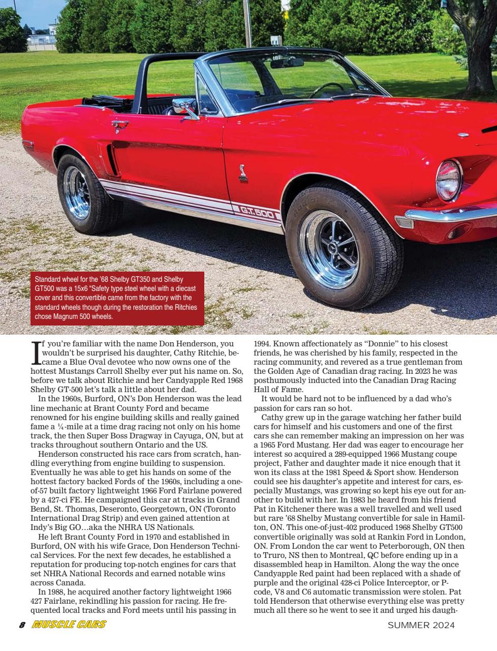 Muscle Cars Preview Pages