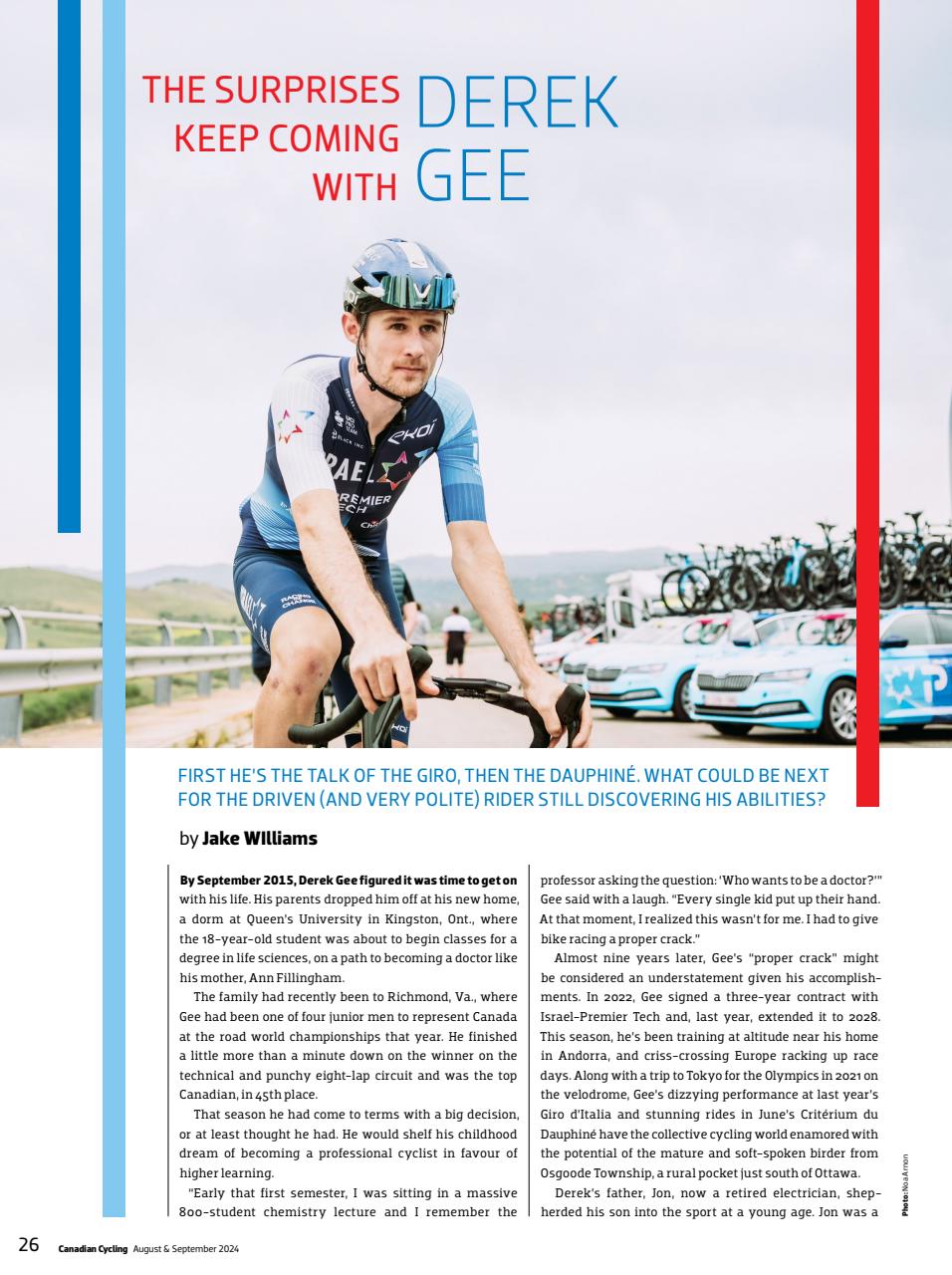 Canadian Cycling Magazine Preview Pages