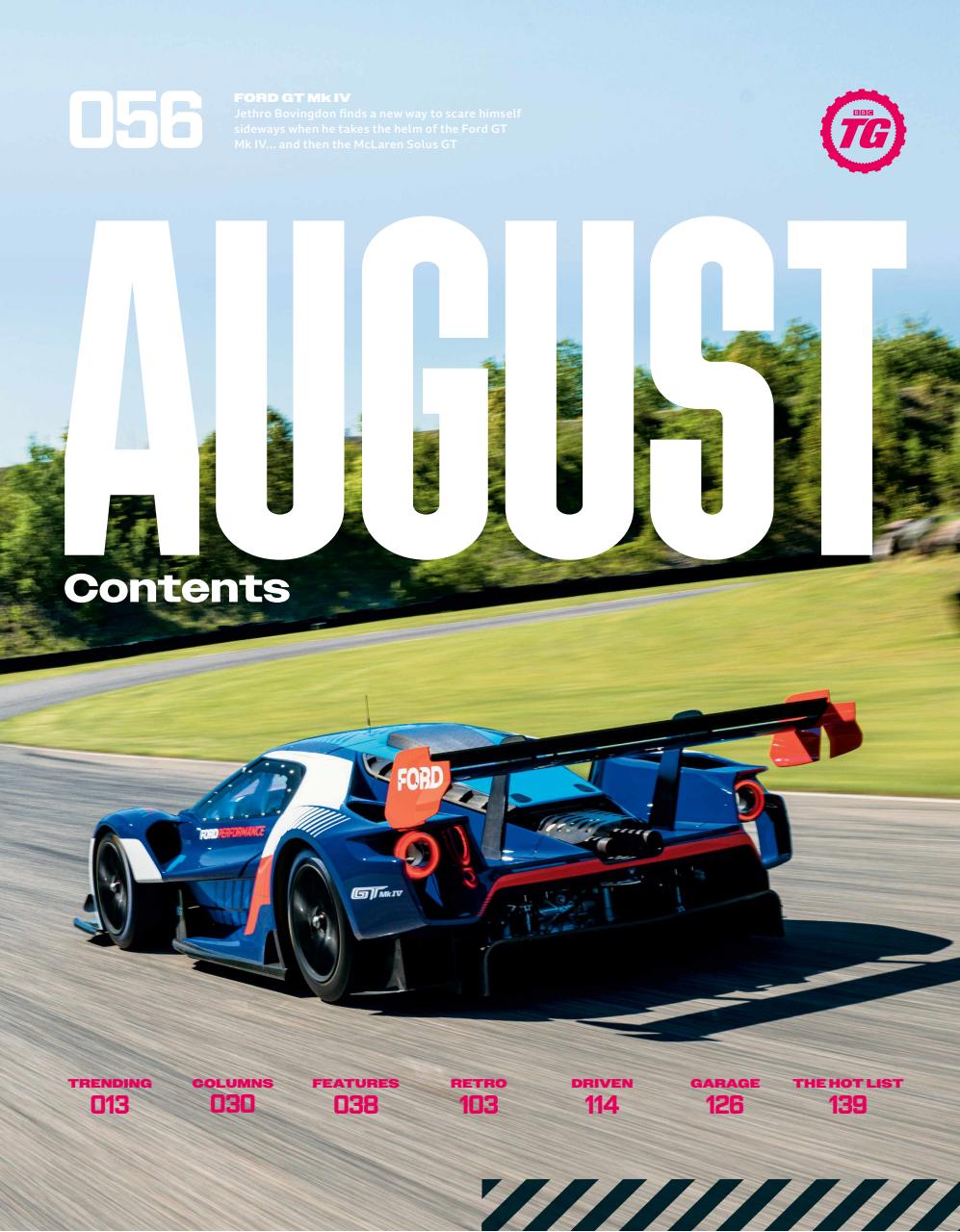 BBC Top Gear Magazine Preview Pages