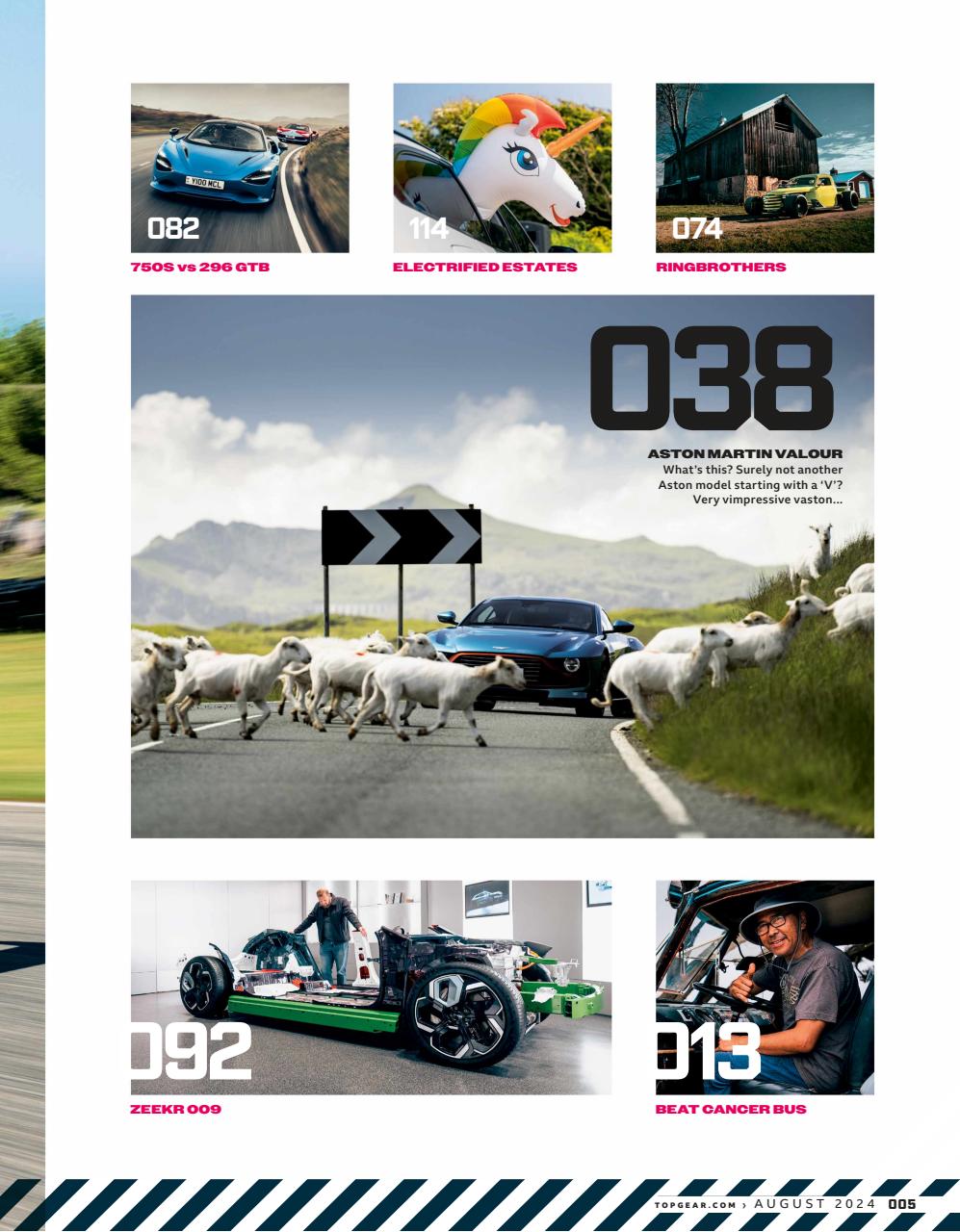 BBC Top Gear Magazine Preview Pages