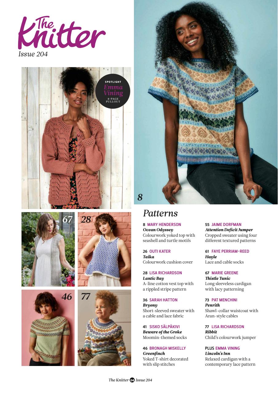 The Knitter Preview Pages