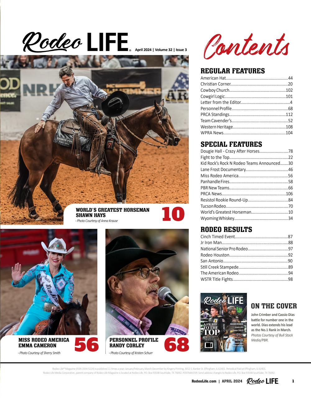 Rodeo Life Preview Pages