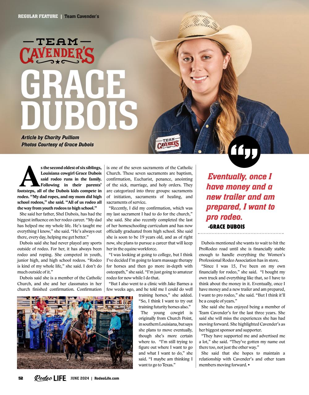Rodeo Life Preview Pages