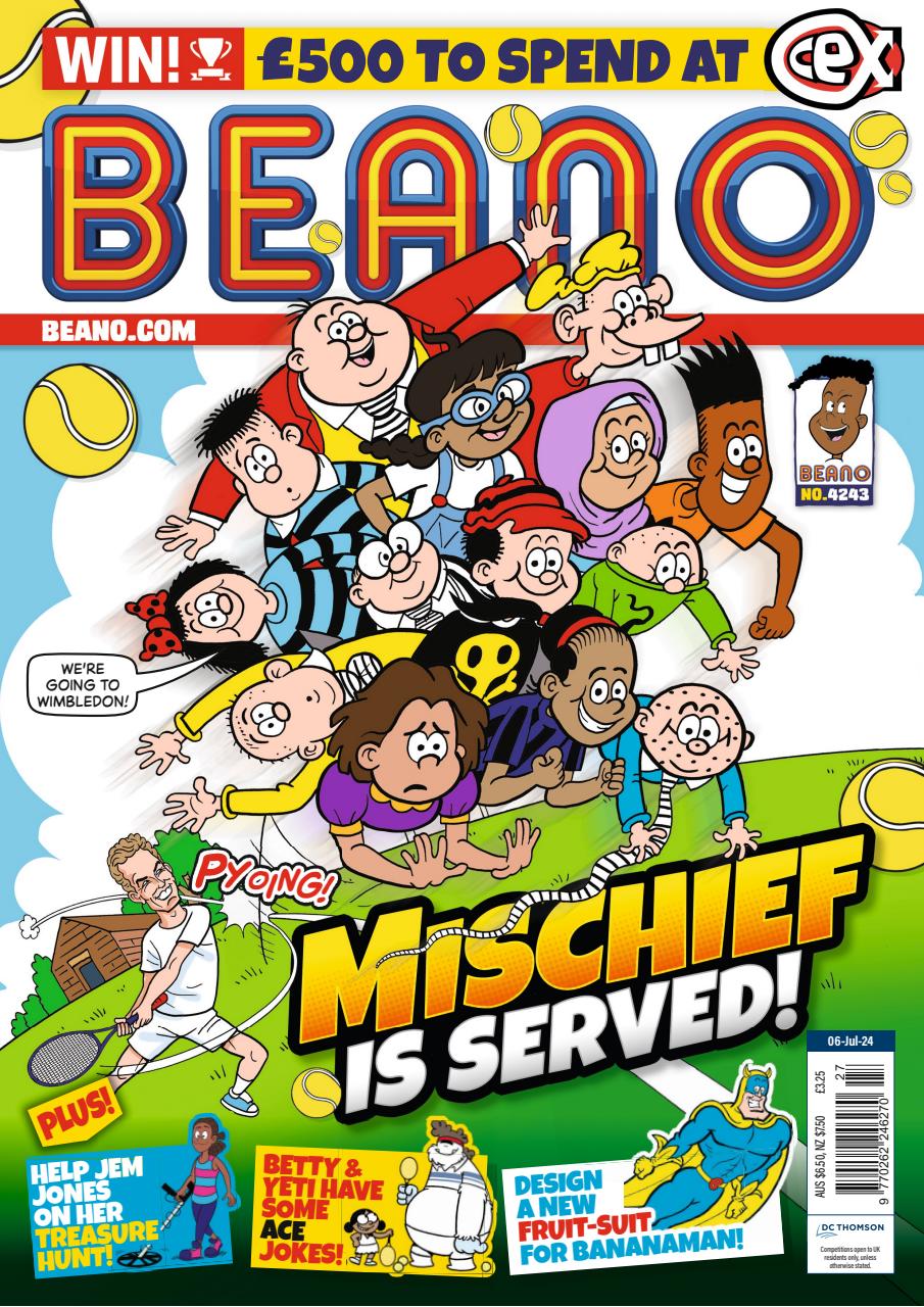 Beano Preview Pages