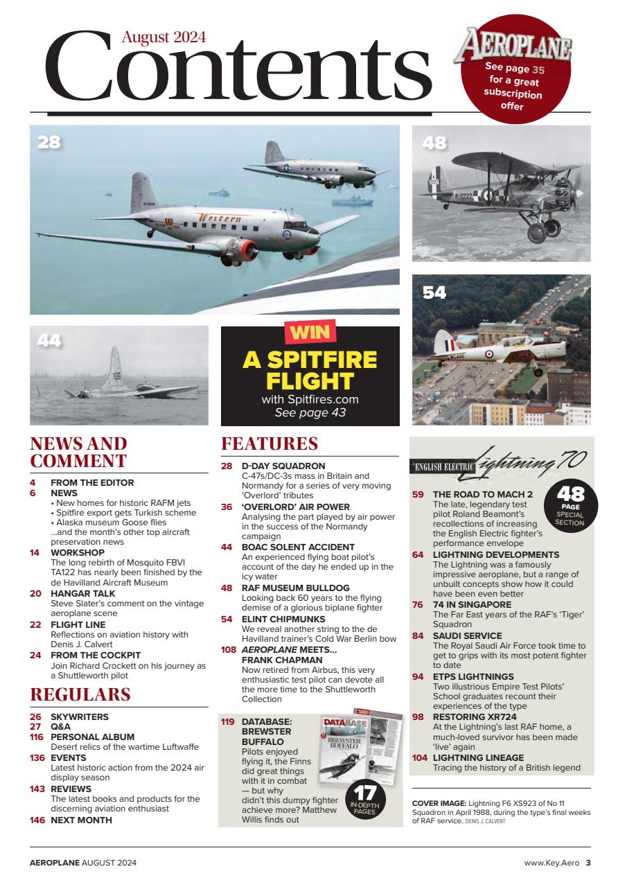 Aeroplane Preview Pages