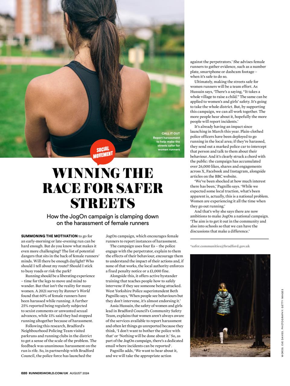 Runner's World Magazine Subscriptions and Aug24 Issue