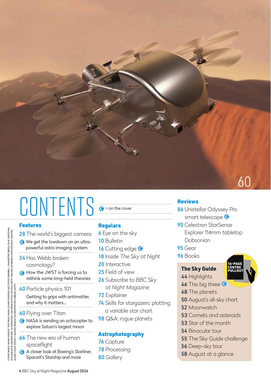 BBC Sky at Night Magazine Preview Pages