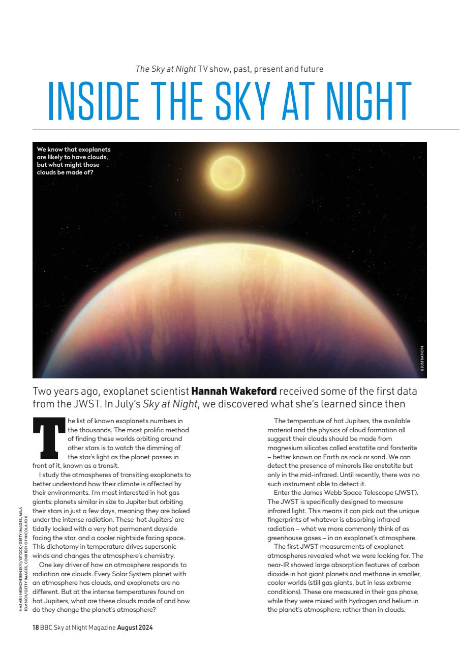 BBC Sky at Night Magazine Preview Pages
