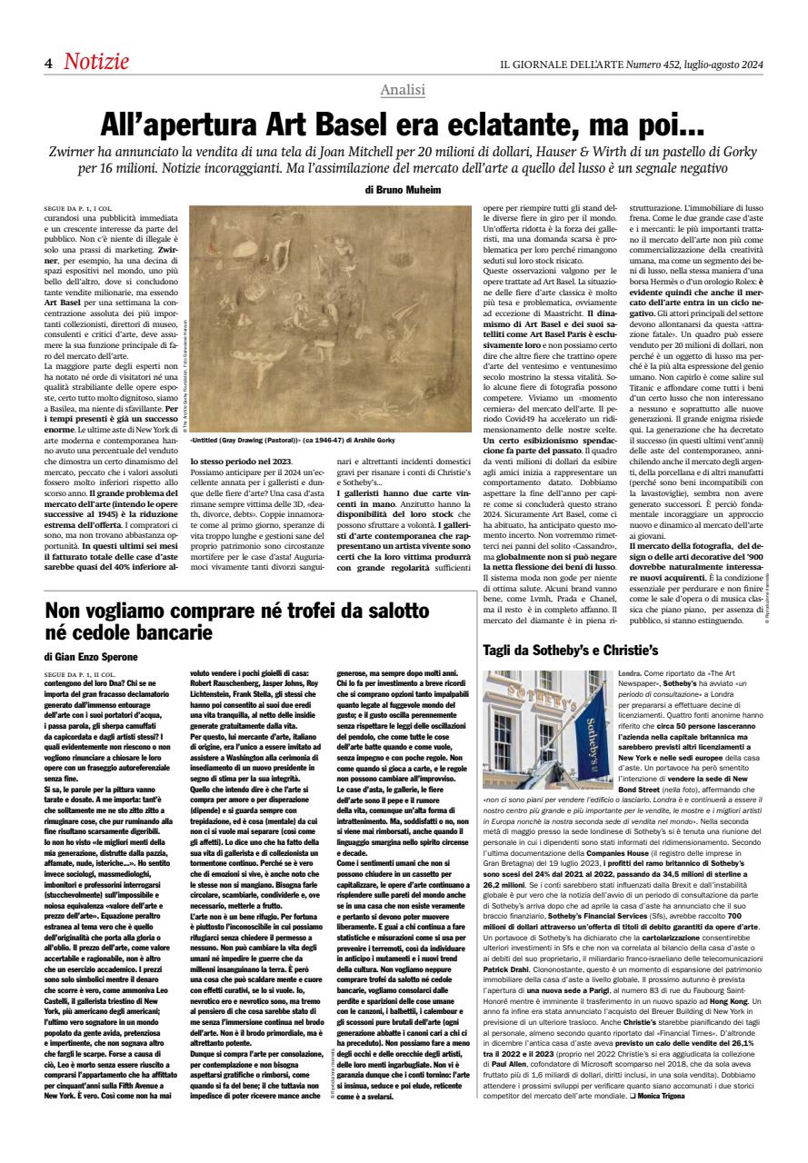 Il Giornale Dell’Arte Preview Pages