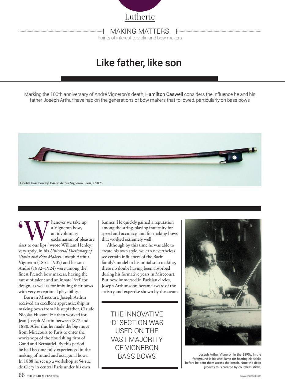 The Strad Preview Pages