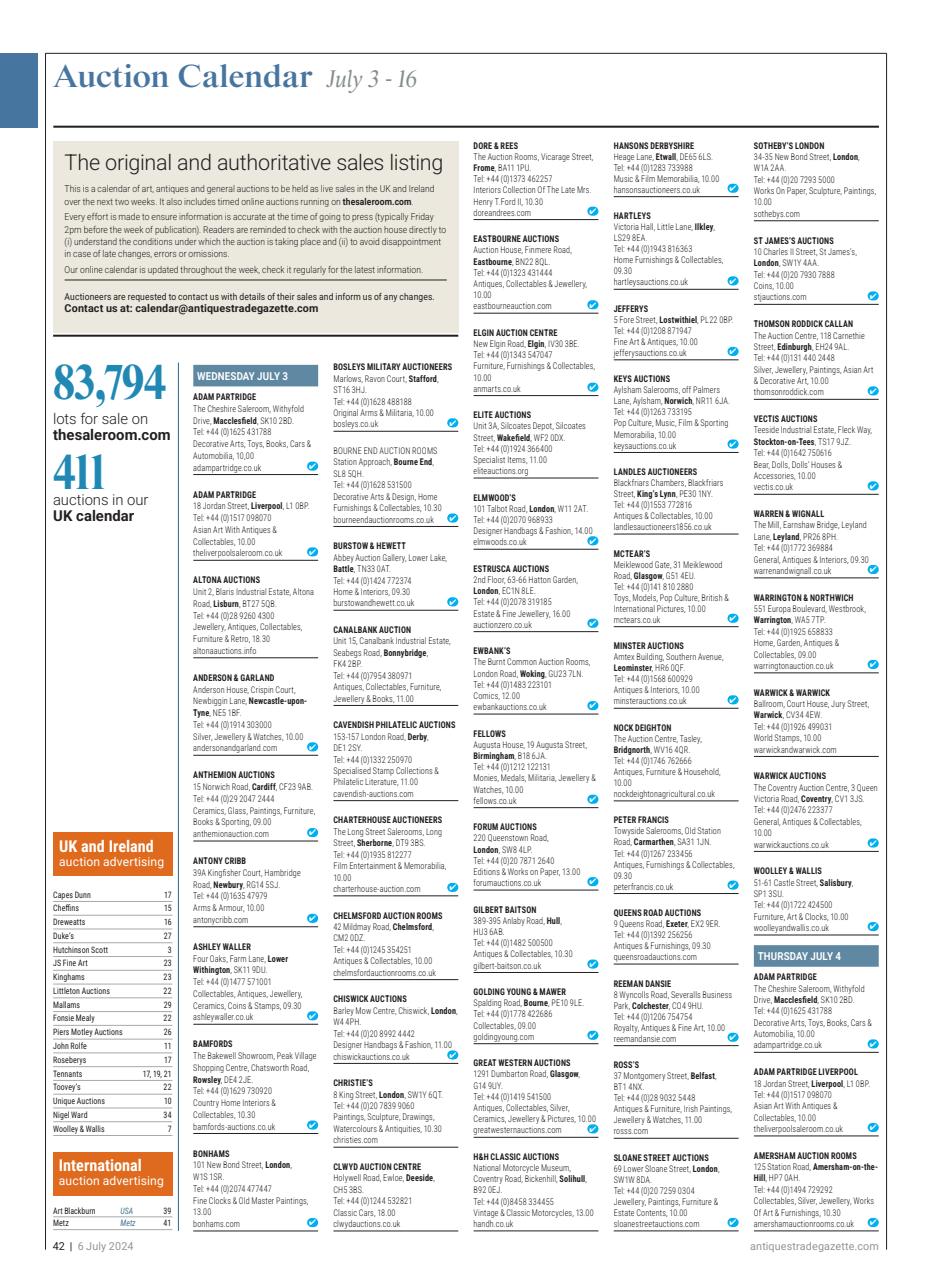 Antiques Trade Gazette Preview Pages