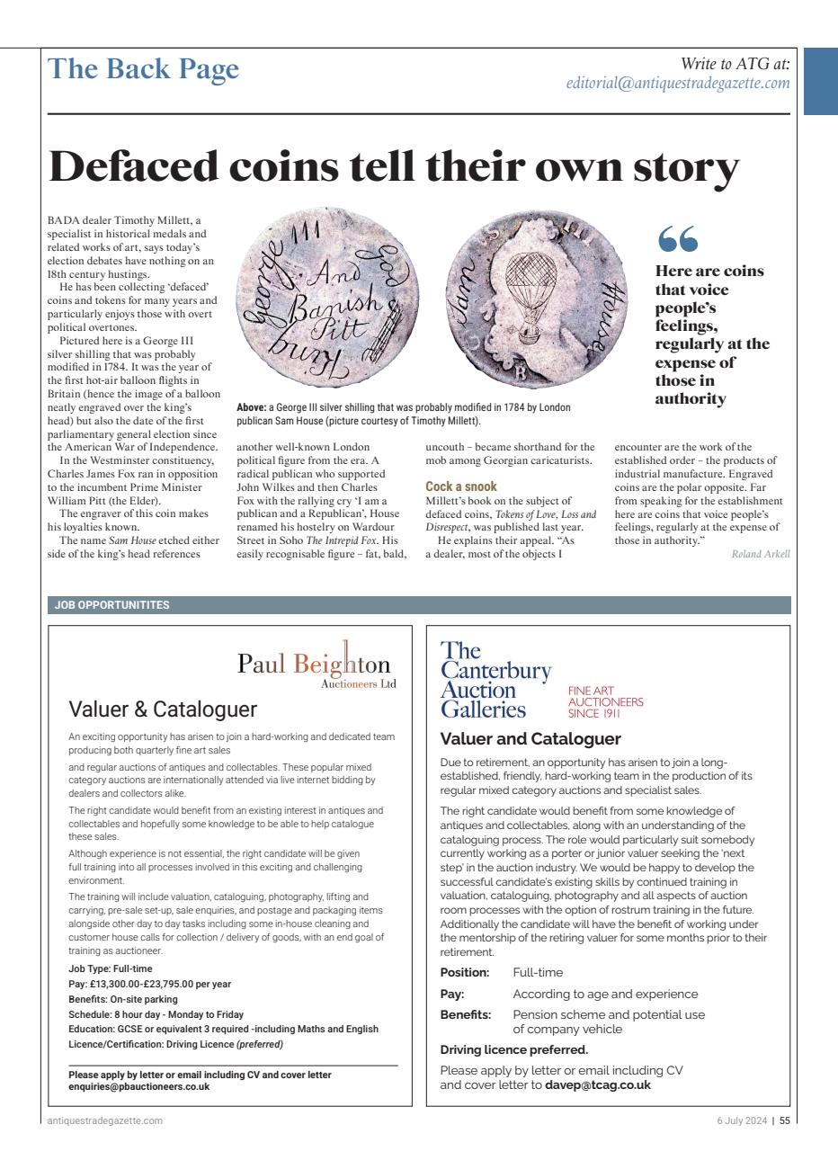 Antiques Trade Gazette Preview Pages