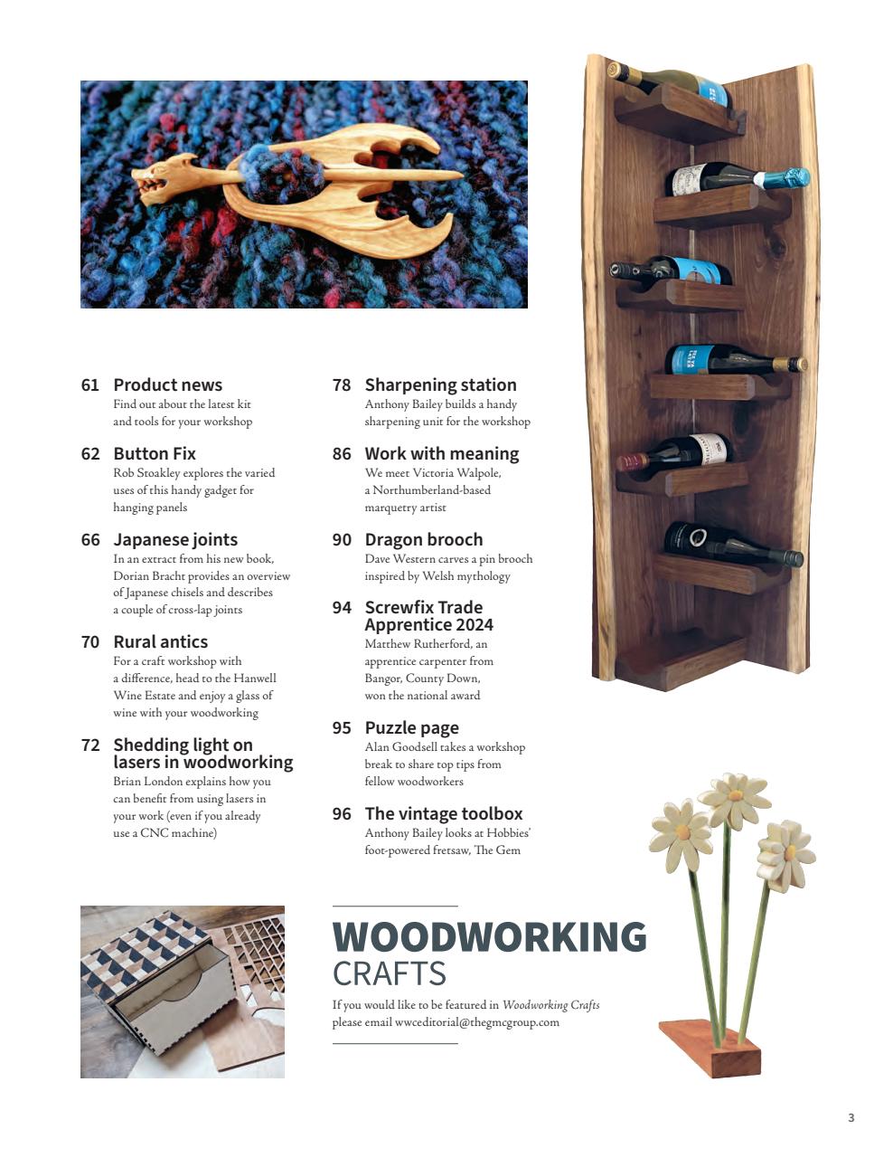 Woodworking Crafts Magazine Preview Pages