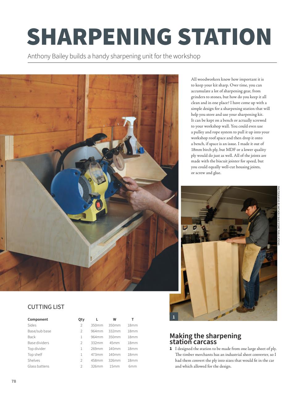 Woodworking Crafts Magazine Preview Pages