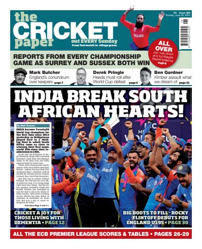 The Cricket Paper issue 