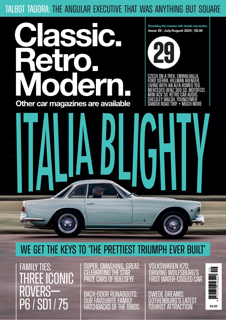 Classic Retro Modern Magazine Preview Pages