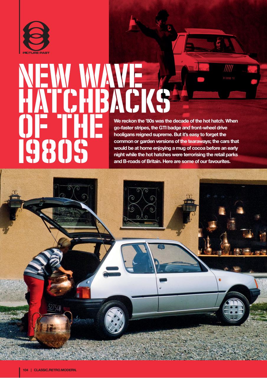 Classic Retro Modern Magazine Preview Pages