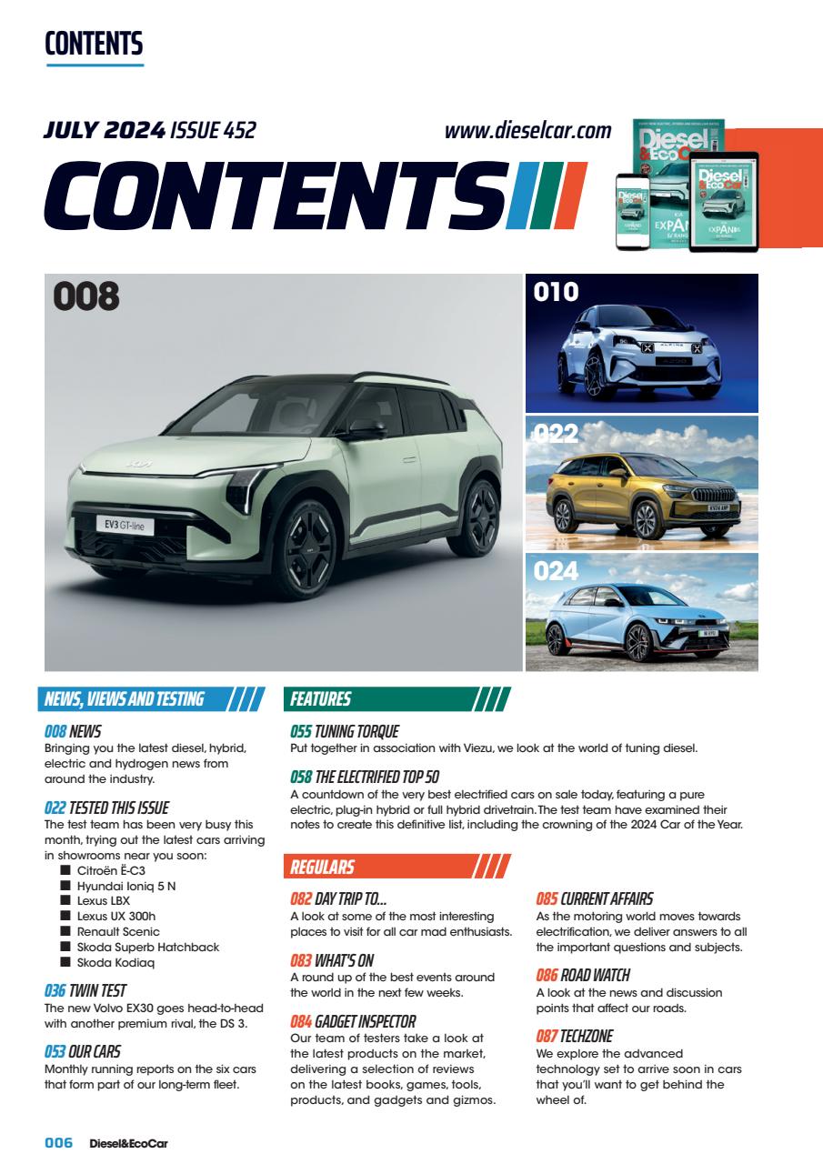 Diesel&EcoCar Magazine Preview Pages