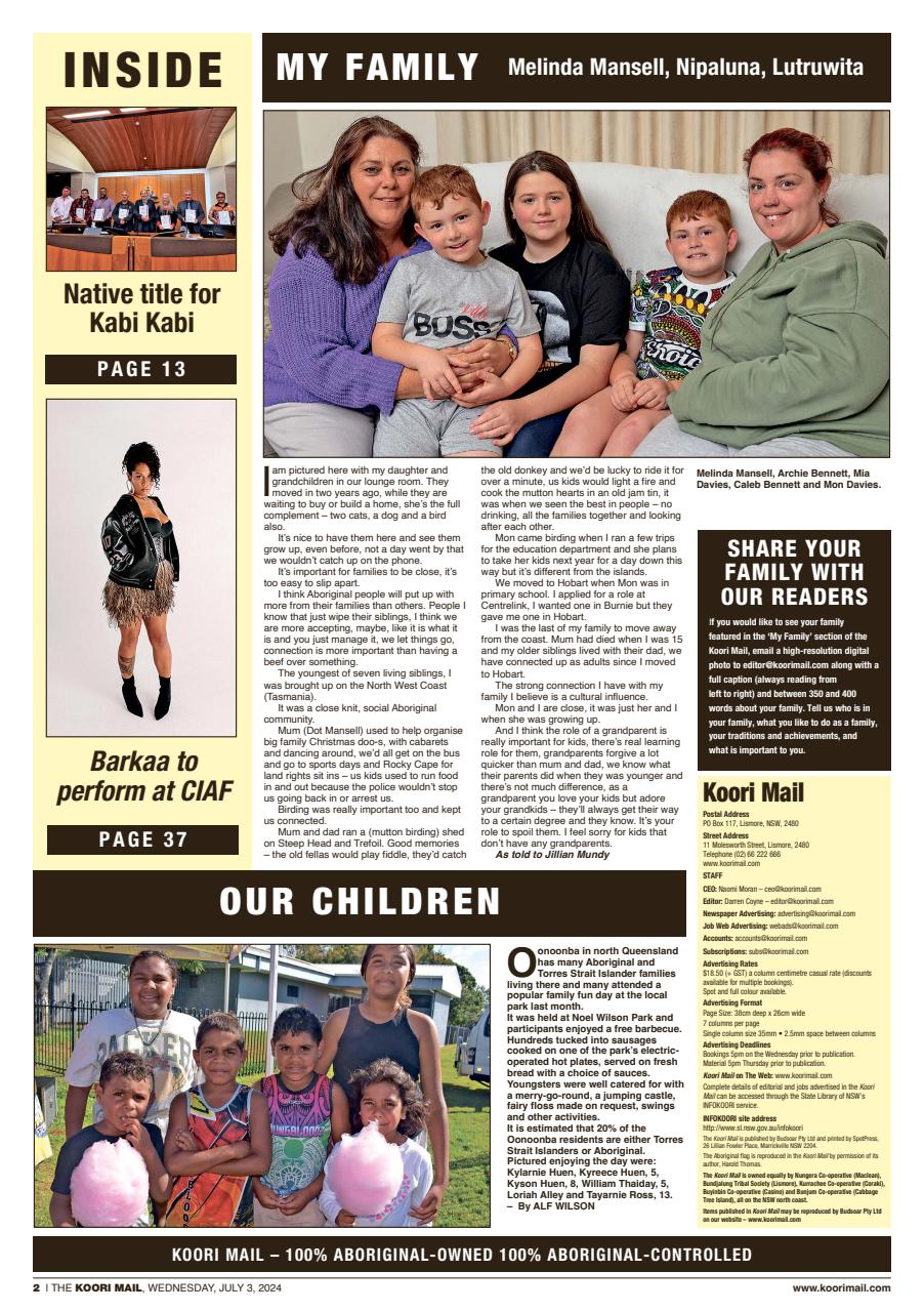 Koori Mail Preview Pages