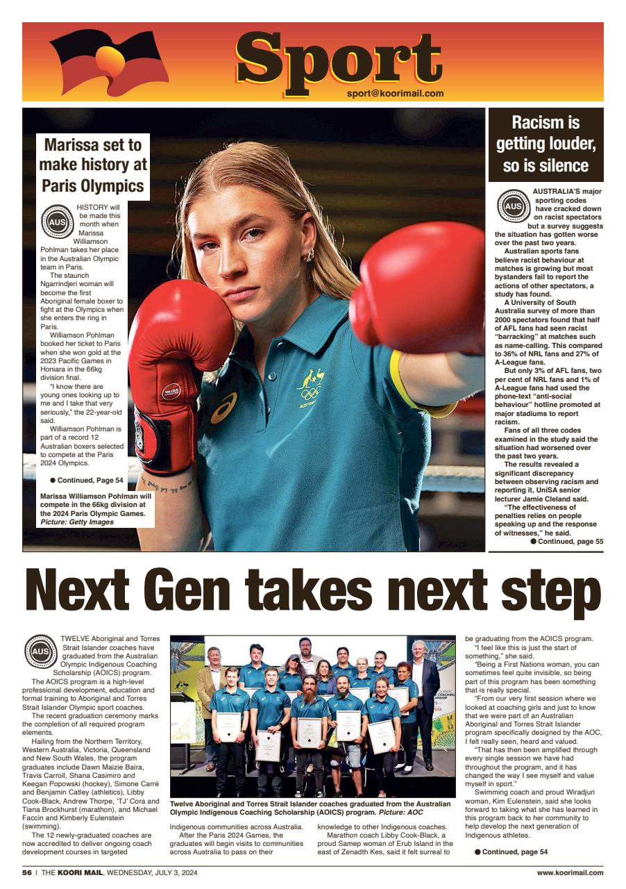 Koori Mail Preview Pages