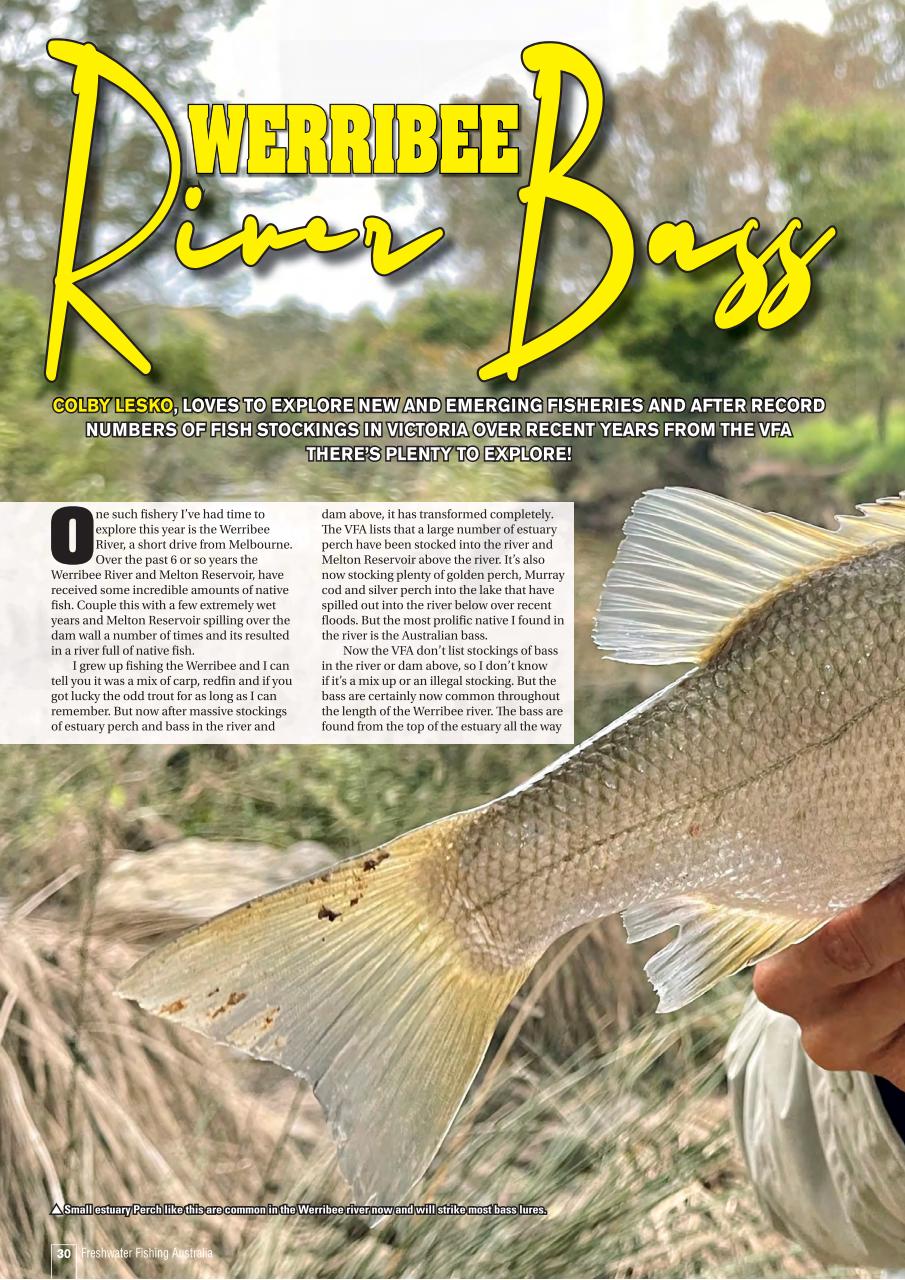 Freshwater Fishing Australia Preview Pages