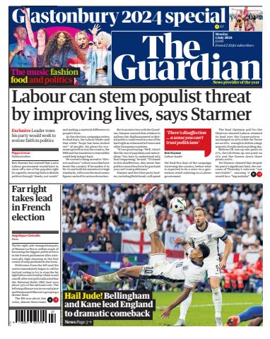 The Guardian Newspaper issue Monday, July 1, 2024