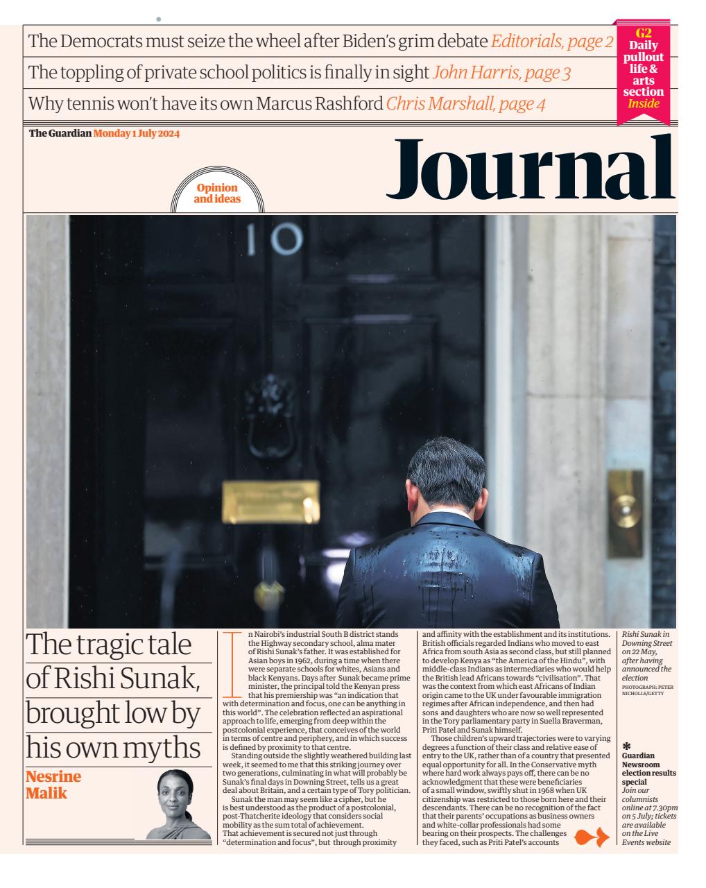 The Guardian Newspaper Preview Pages