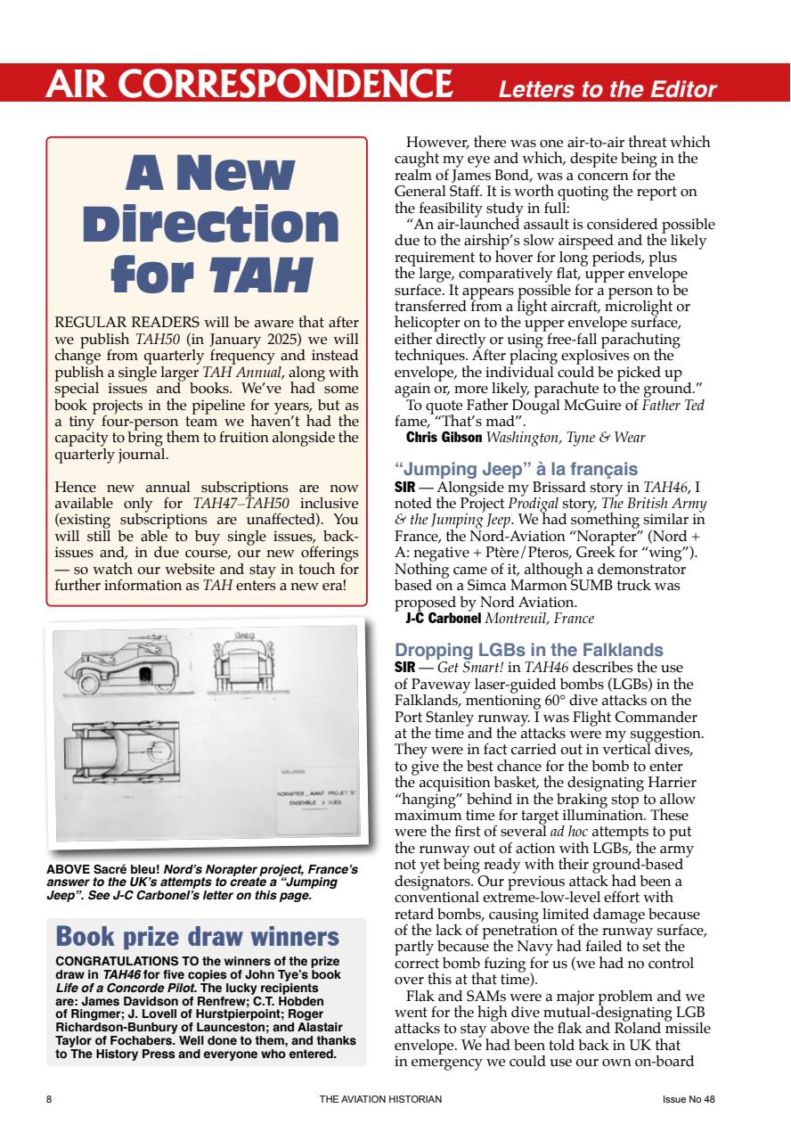 The Aviation Historian Magazine Preview Pages