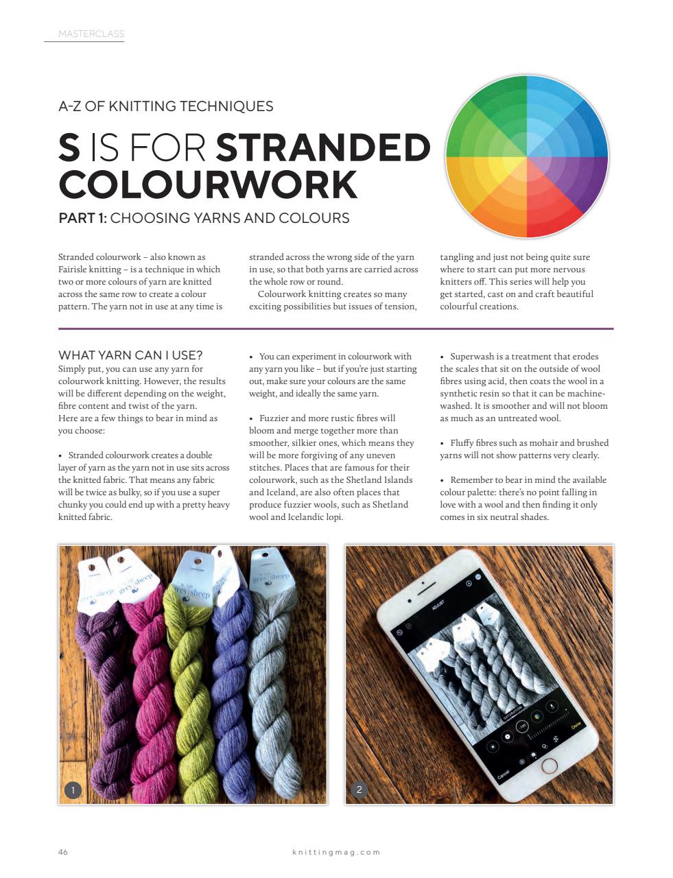 Knitting Preview Pages