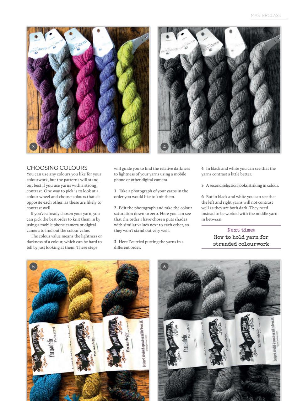 Knitting Preview Pages