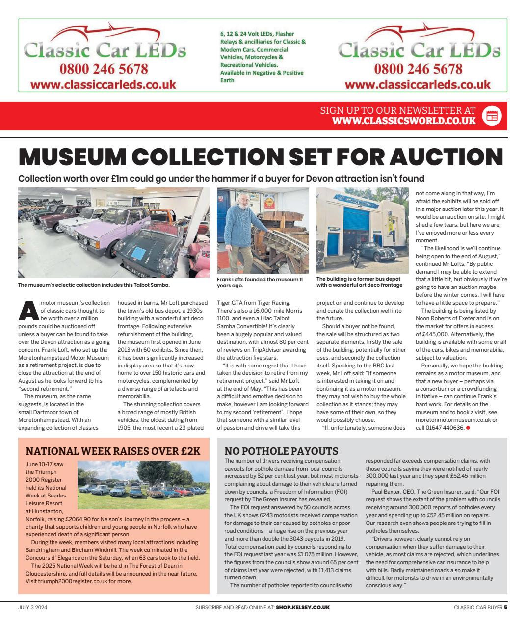 Classic Car Buyer Preview Pages