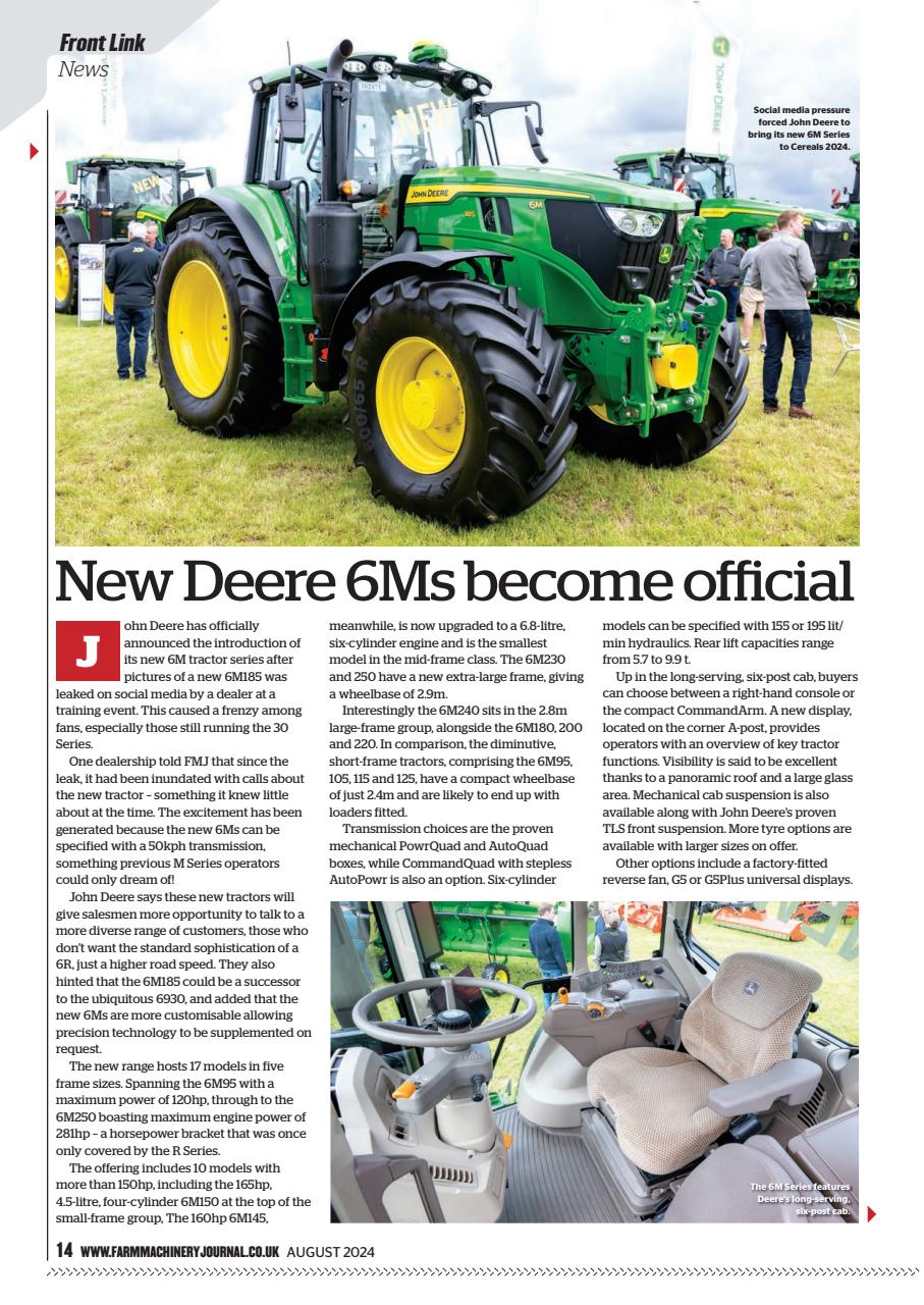 Farm Machinery Journal Preview Pages