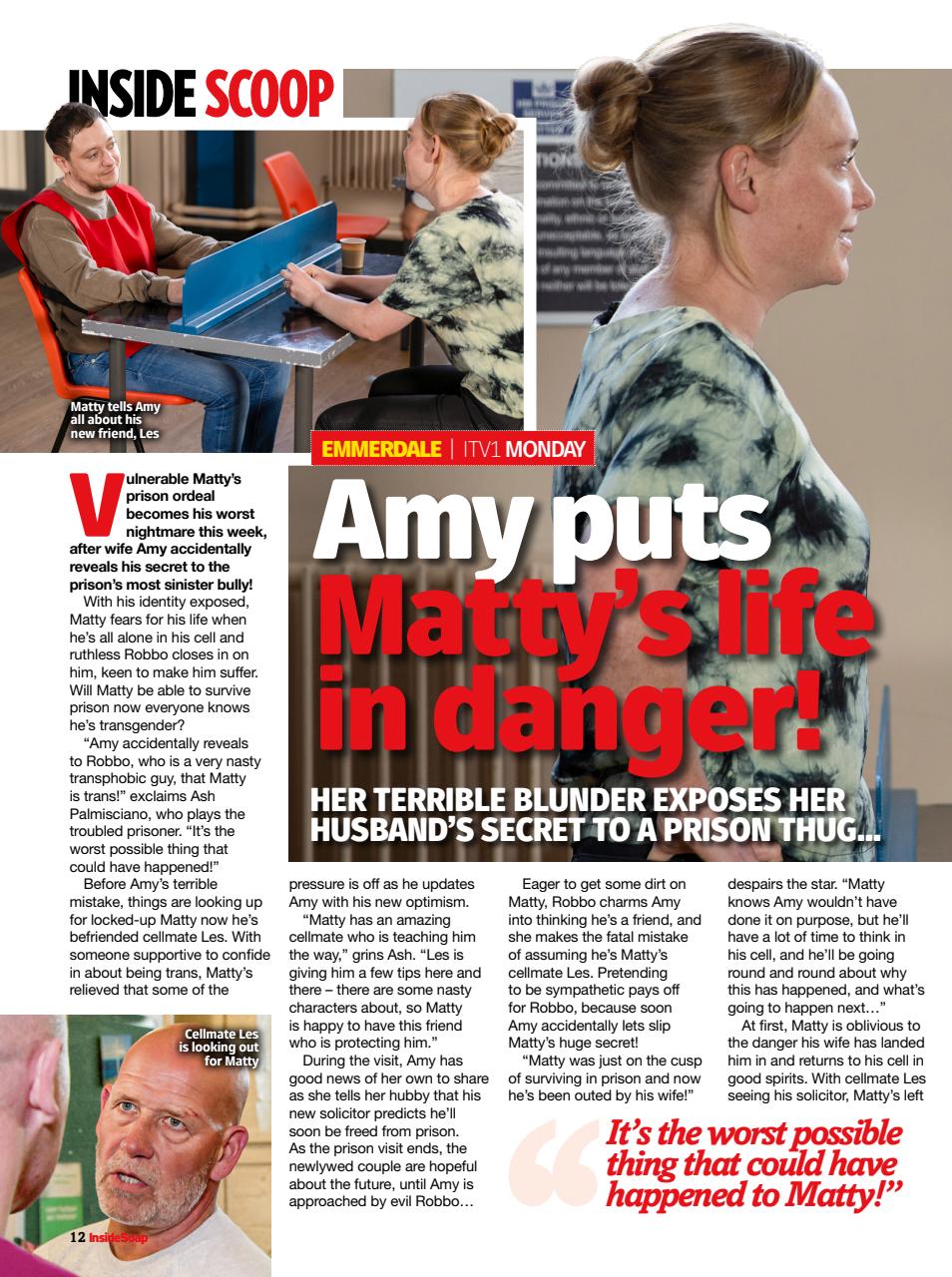 Inside Soap Preview Pages