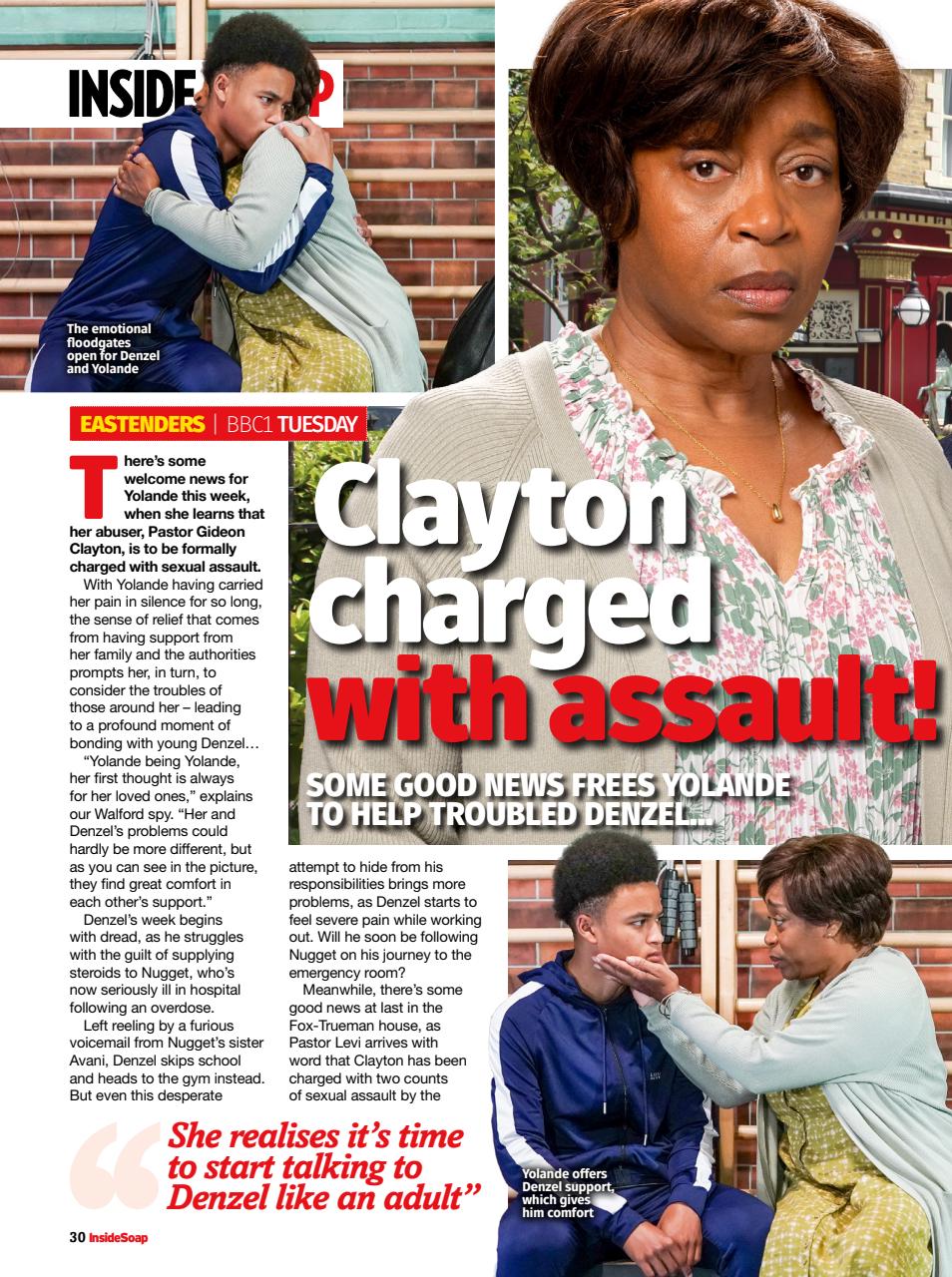 Inside Soap Preview Pages