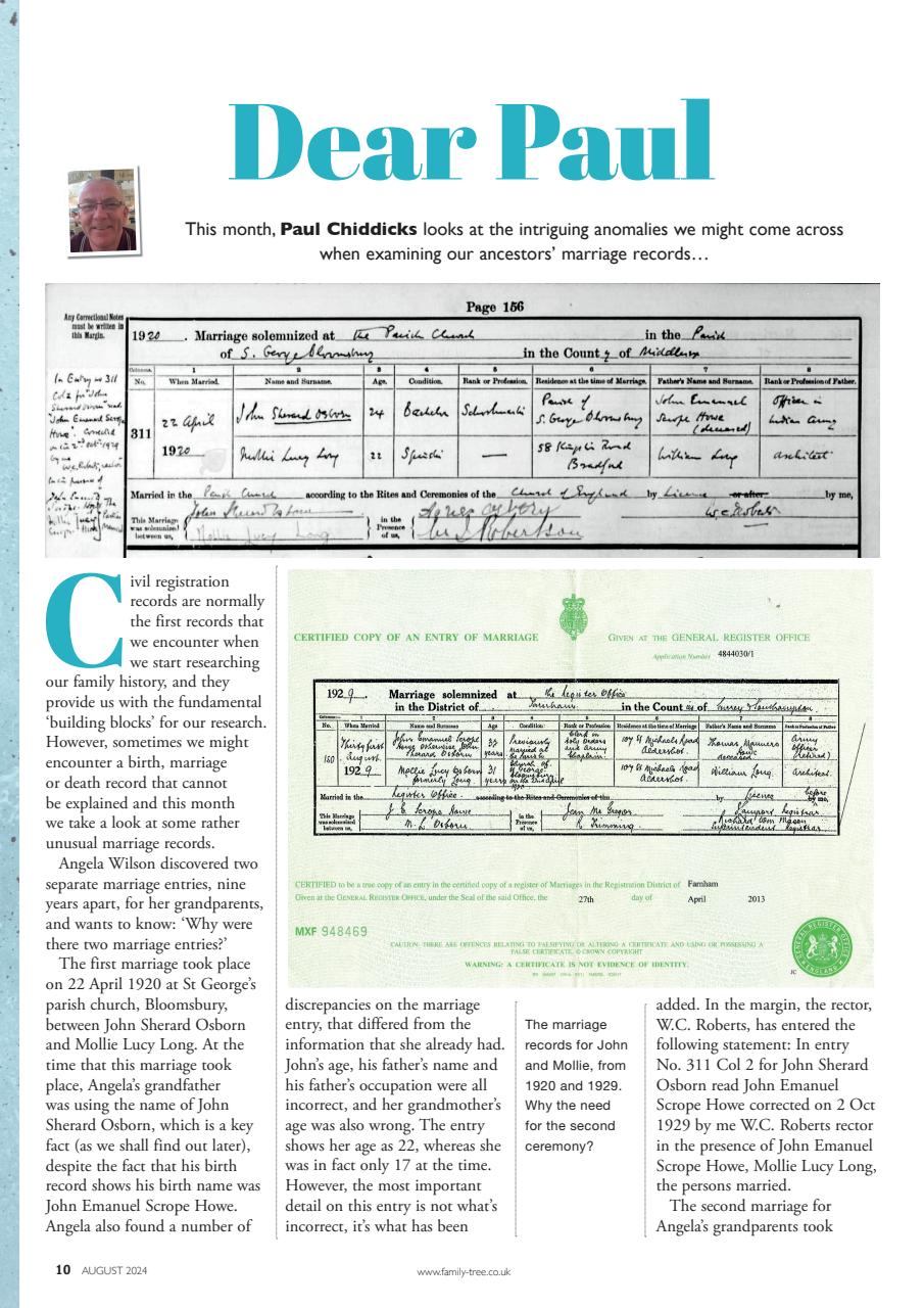 Family Tree Preview Pages