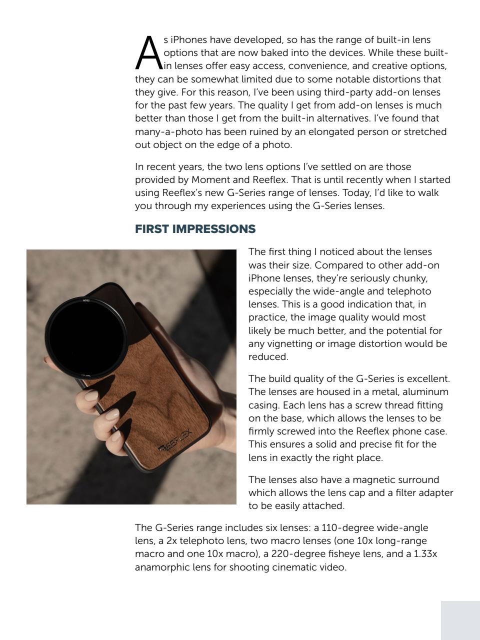 Mobiography Preview Pages