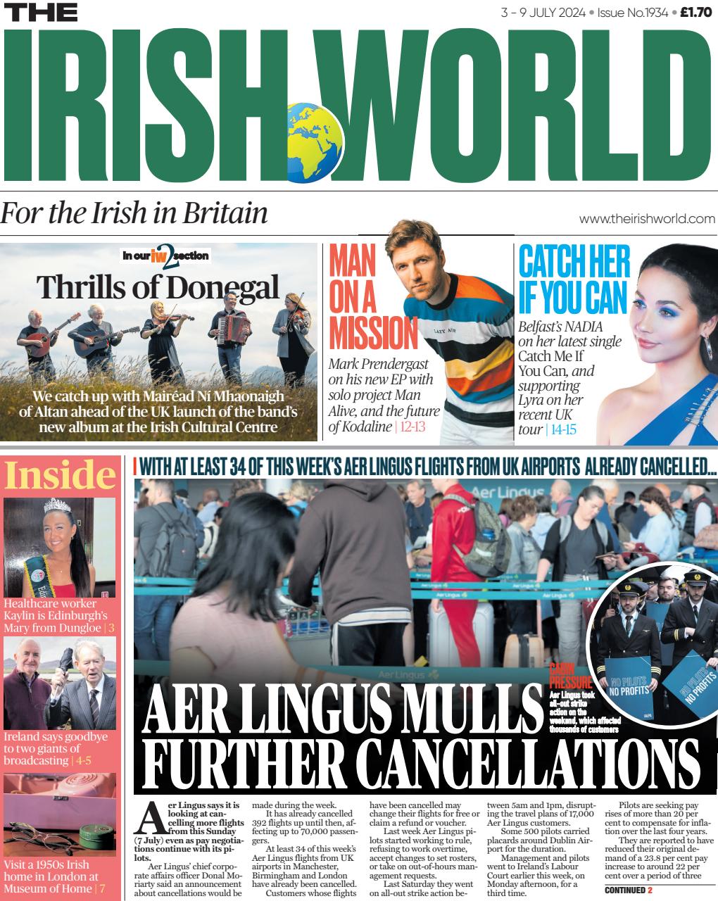 Irish World Preview Pages